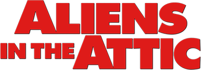 Aliens in the Attic title screen for Wii